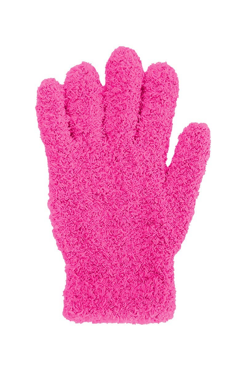 Fuzzy Sherpa Fleece Gloves
