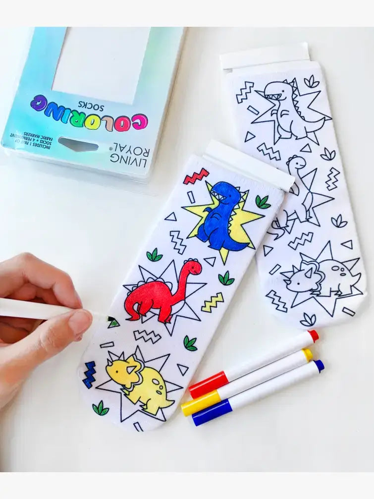 Socks Happy Birthday Coloring Kit