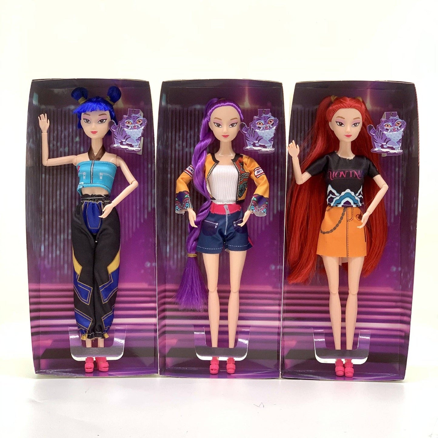 Kpop Demon Hunters Rumi Mira & Zoey Dolls