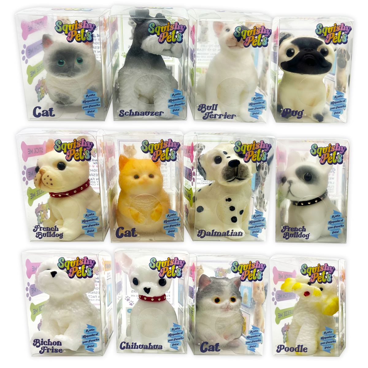 Squishy Pets Keepsake Assortment