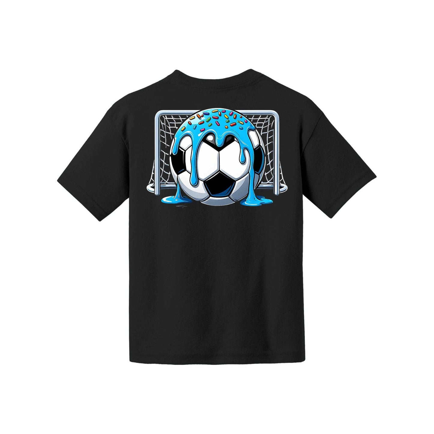 Soccer Drip Shorts- Black