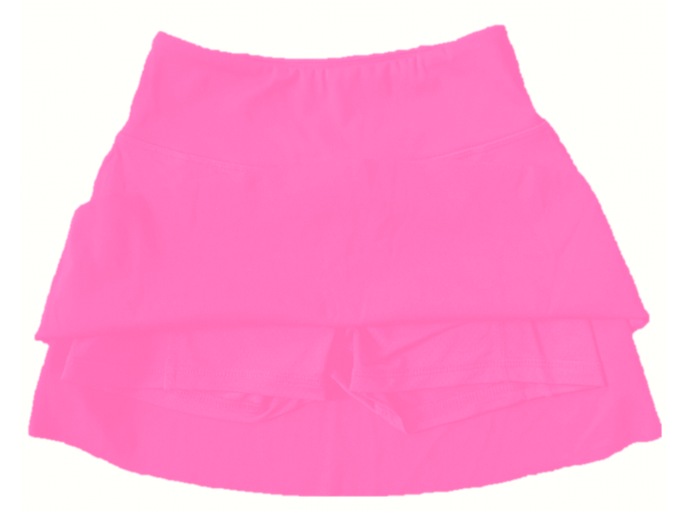 Pink High Waisted Athletic Skort