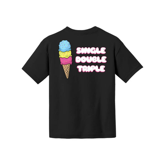Single Double Triple Ice Cream Tee