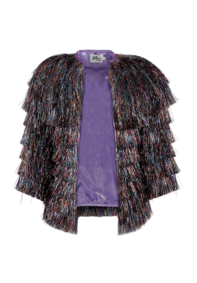 Party Rainbow Tinsel Jacket