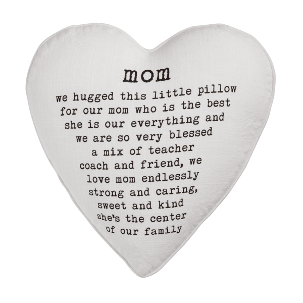 Mom Heart Pillow
