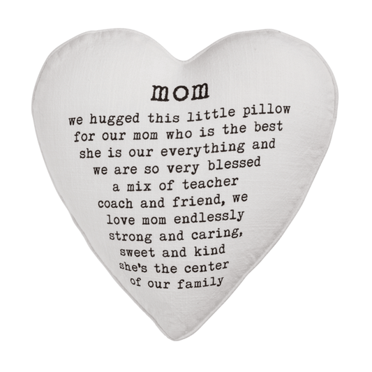 Mom Heart Pillow