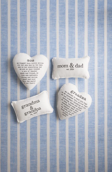 Grandma Heart Pillow