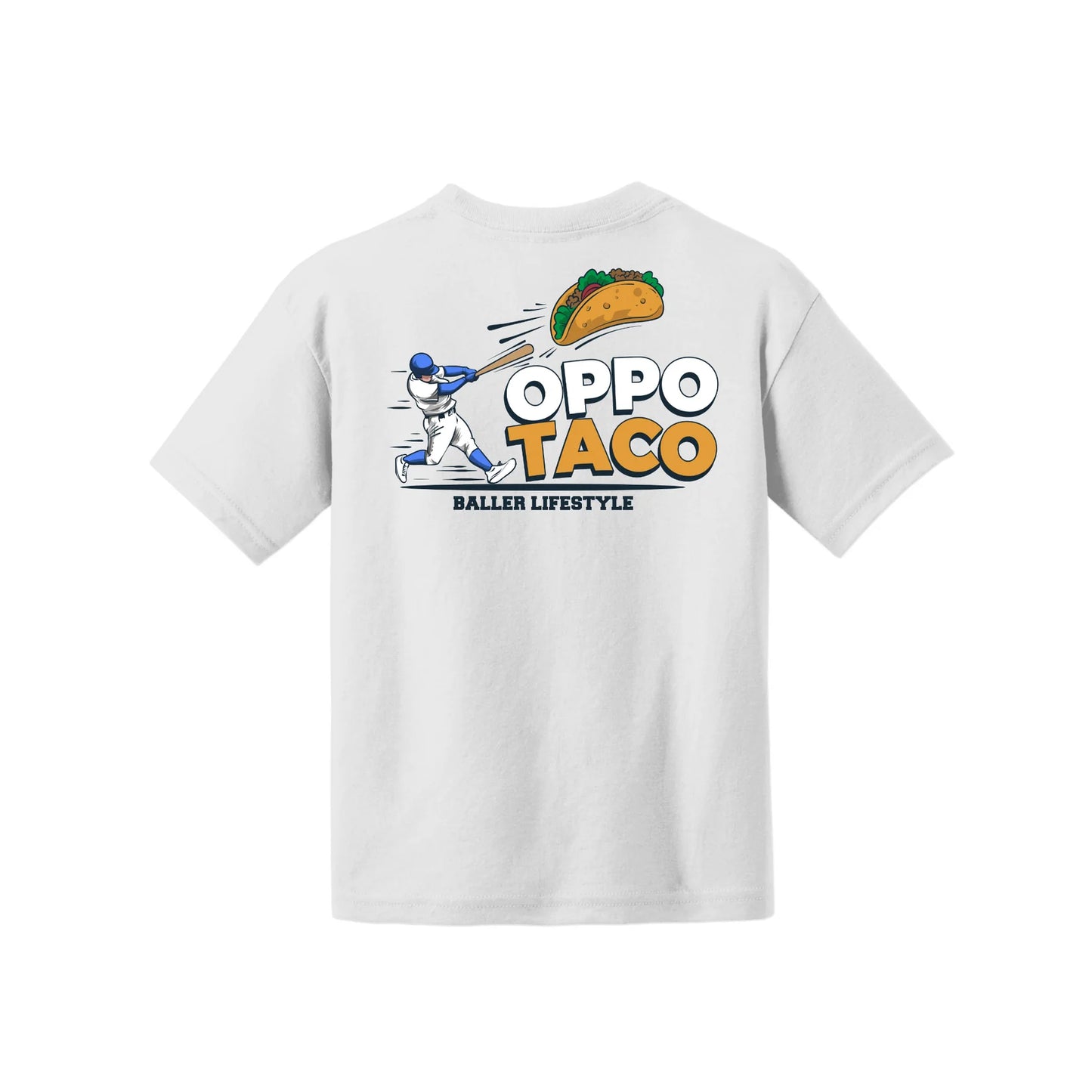 Oppo Taco Baseball Tee