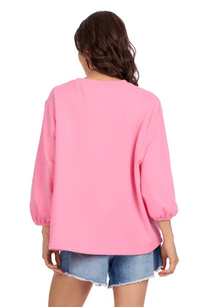 Party Queen Tinsel Sweatshirt- Adult