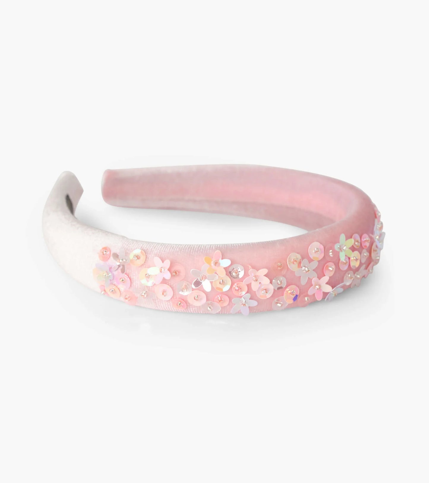 Rose Velvet Puff Headband