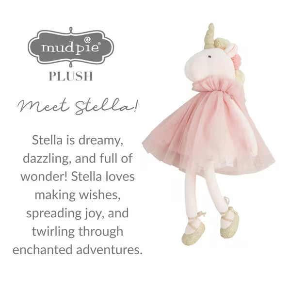 Unicorn Velvet Princess Plush