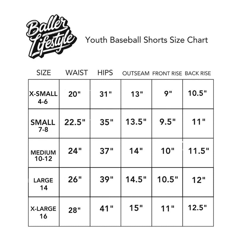 Graffiti Baseball Shorts