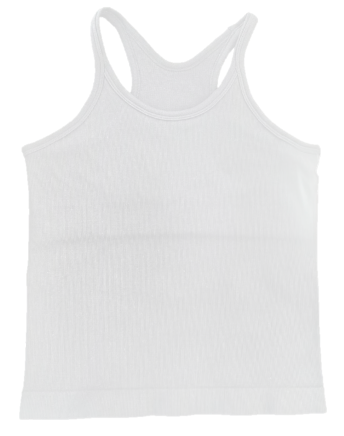 Rib Tank Built In Bra- Assorted
