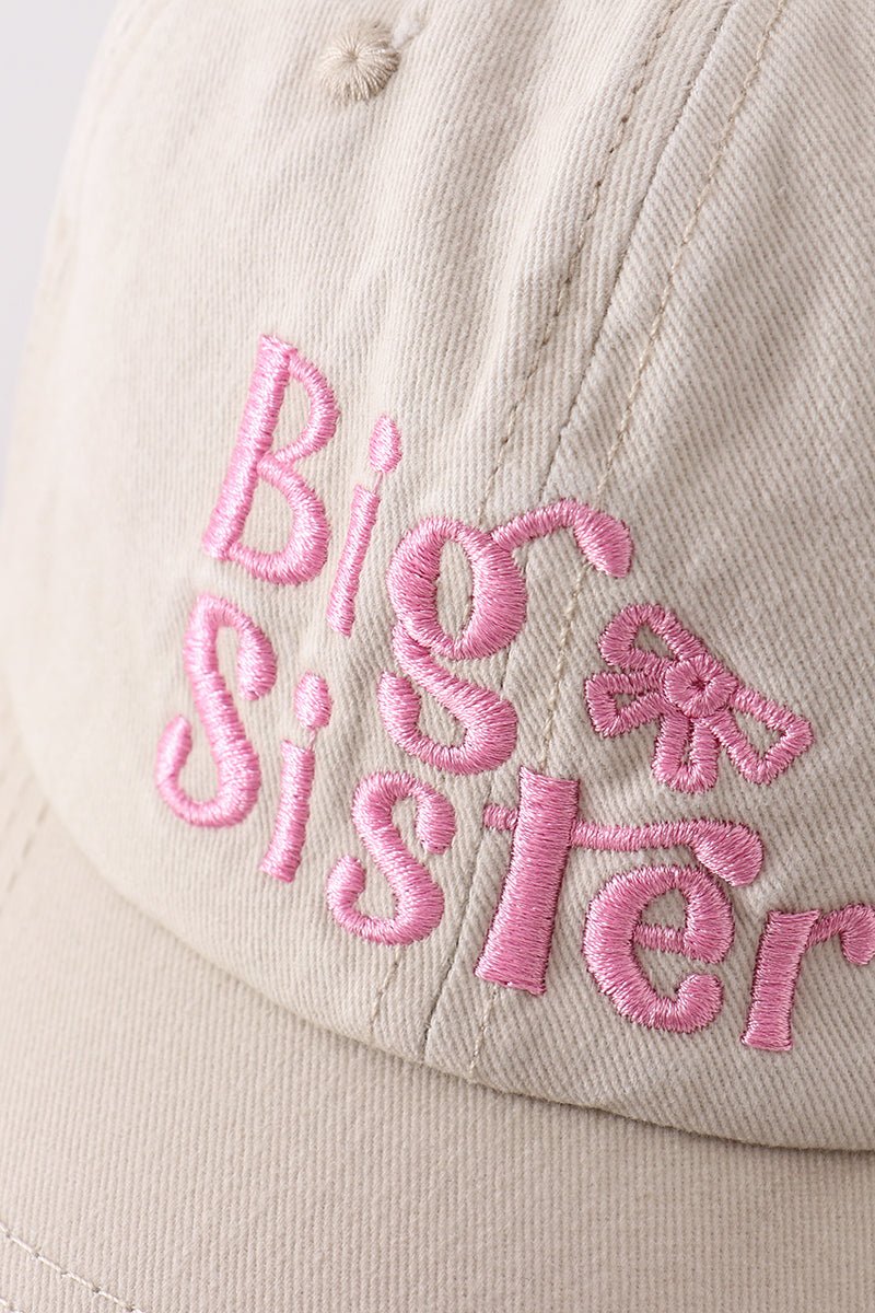 Big Sister/ Lil Sister Embroidered Hats