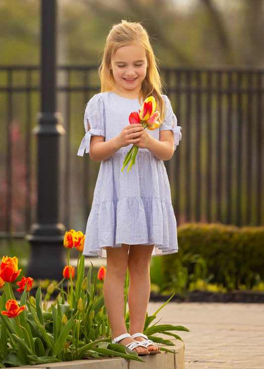 cotton kids dresses Girls Long Sleeve Baby Rib Cotton Dress | Elf Green - Super Comfy Kids Clothing, 100% Cotton, Sensory Friendly, USA Made
