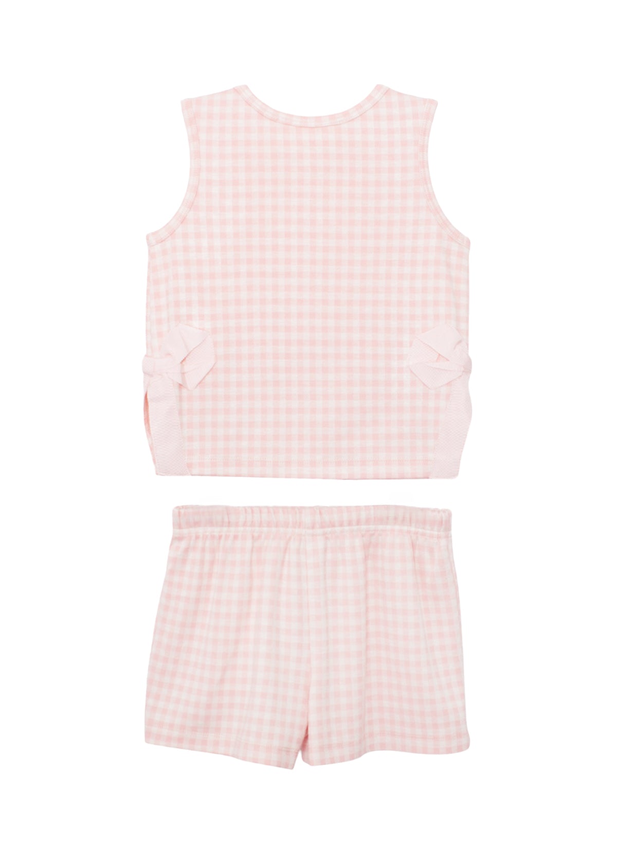 Pink Plaid Perfection Short Set