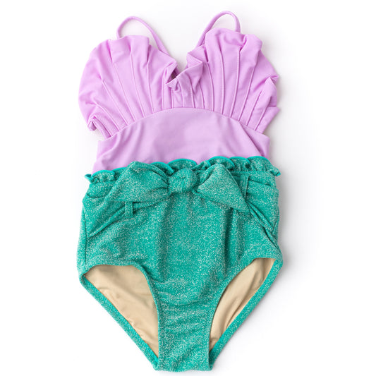 Mermaid Shell One Piece Swimsuit