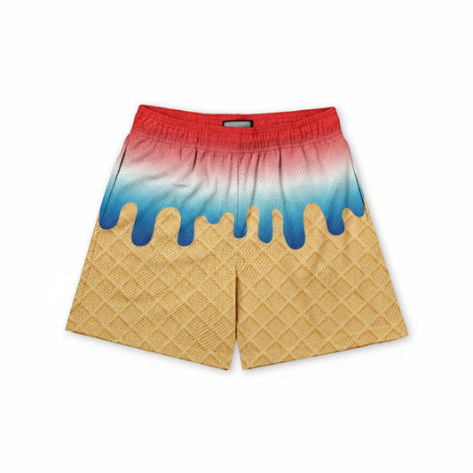 Patriotic Drip Shorts
