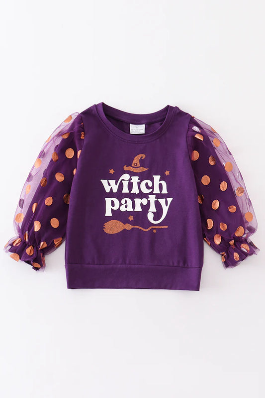 Witch Party Purple Shirt